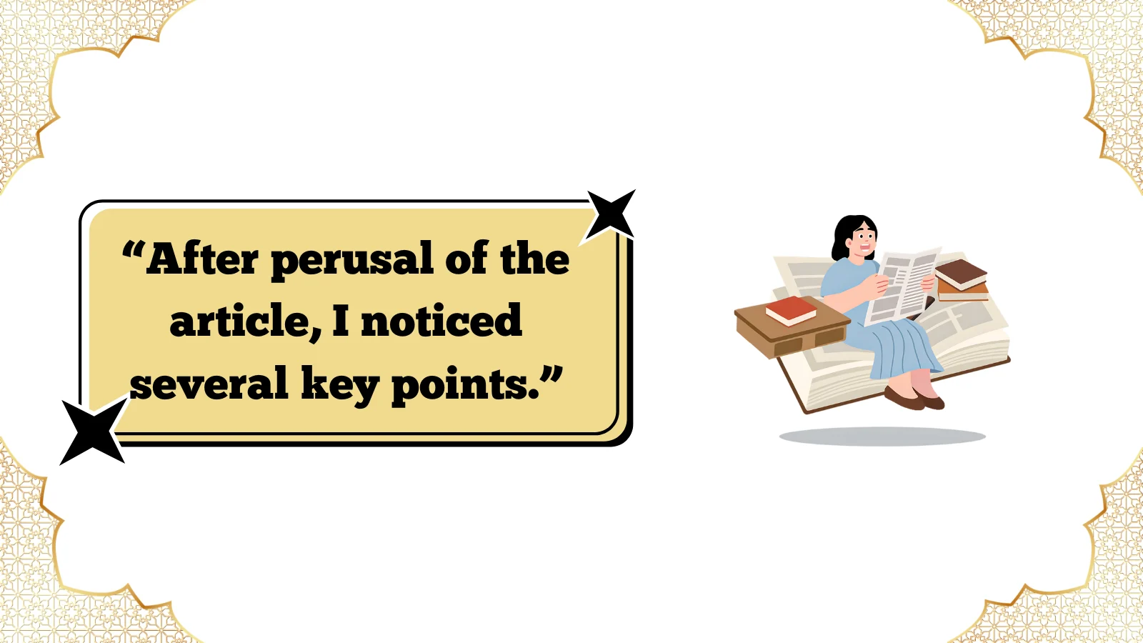 perusal meaning