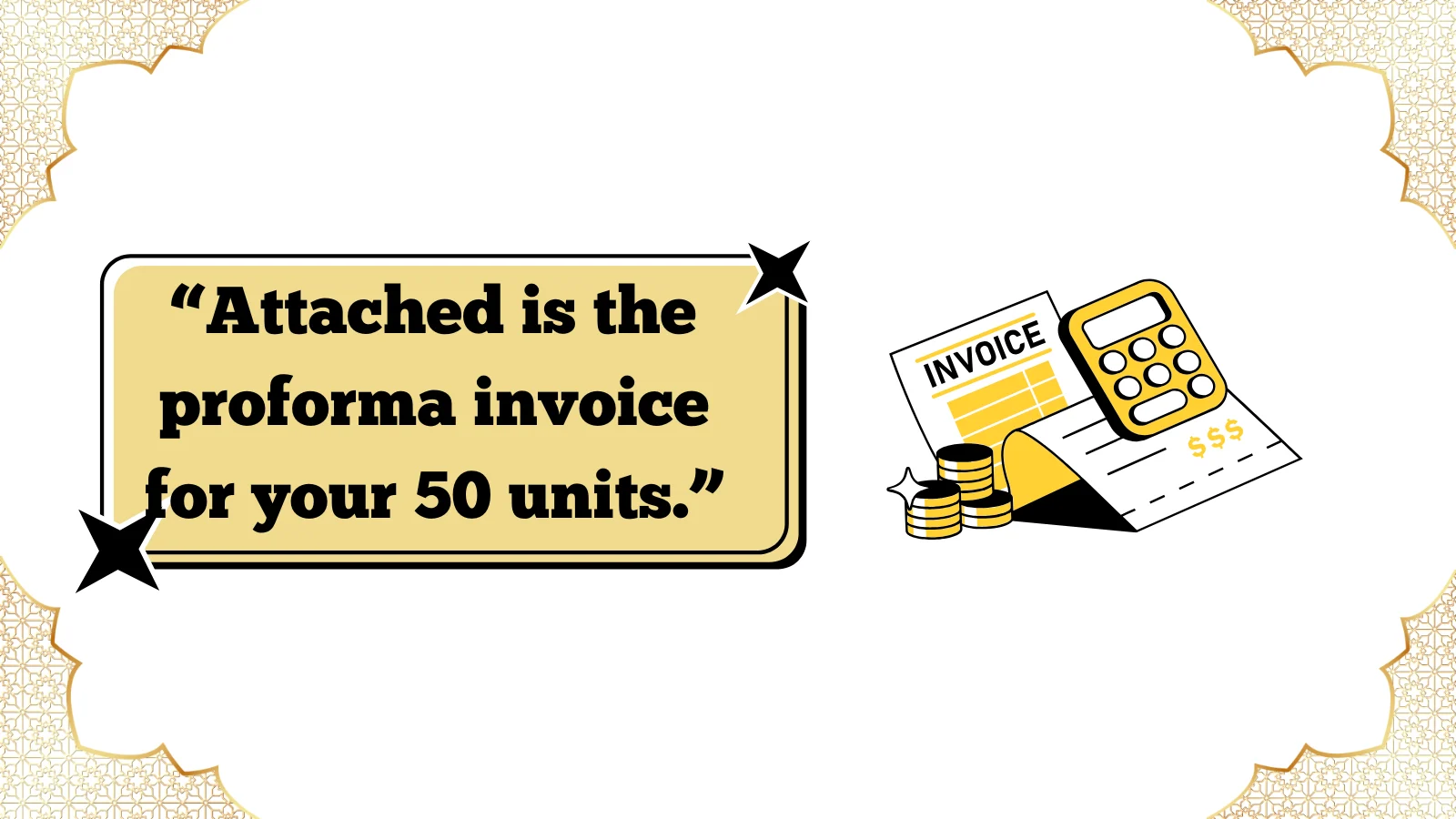 proforma invoice meaning