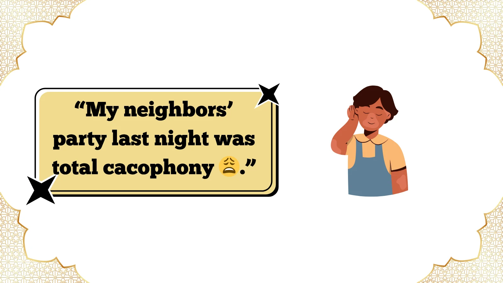 cacophony meaning