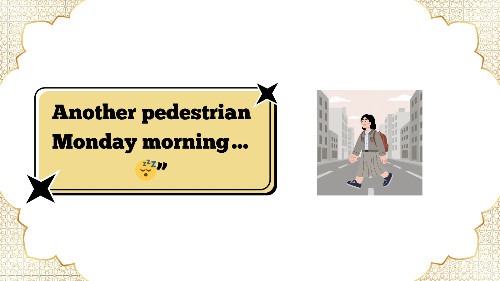 pedestrian meaning