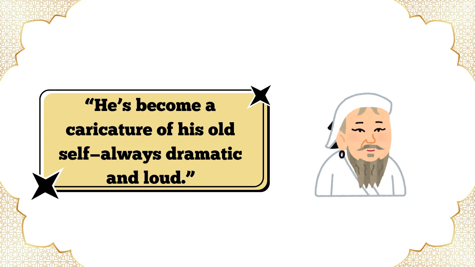 caricature meaning