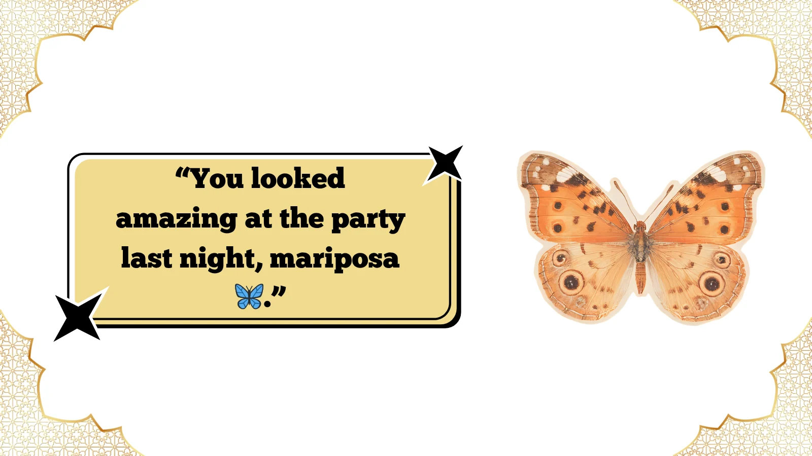mariposa meaning