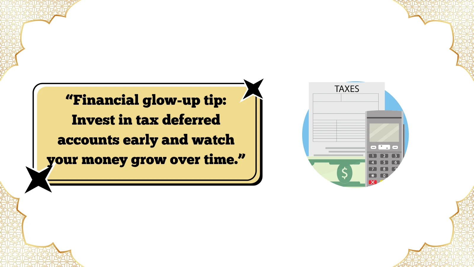 tax deferred meaning