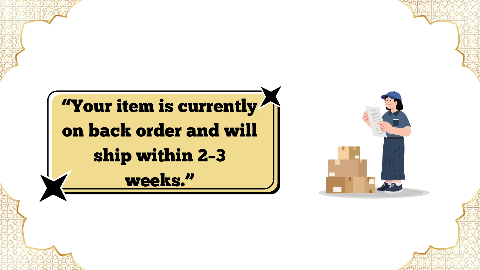 back order meaning