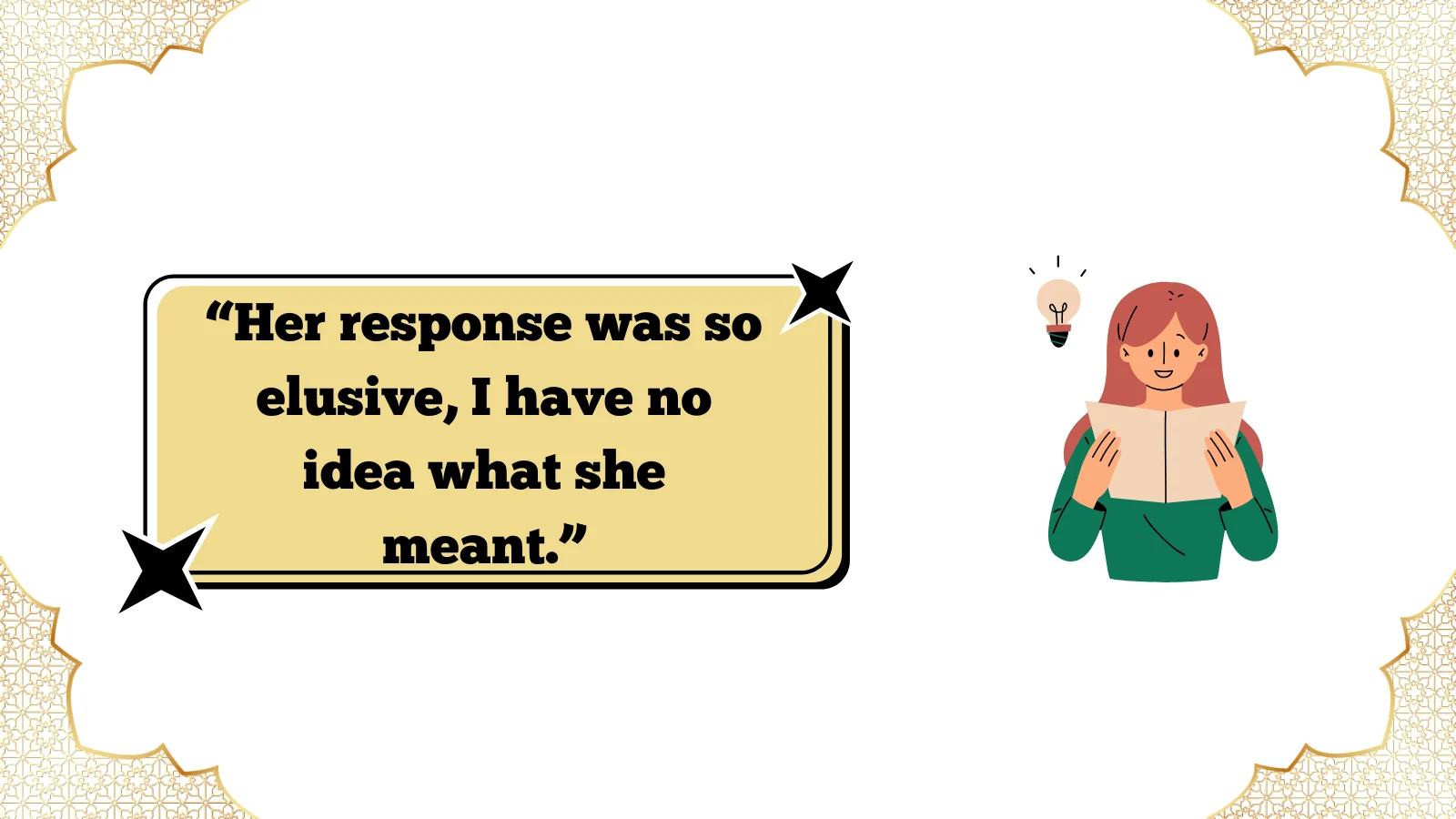 elusive meaning